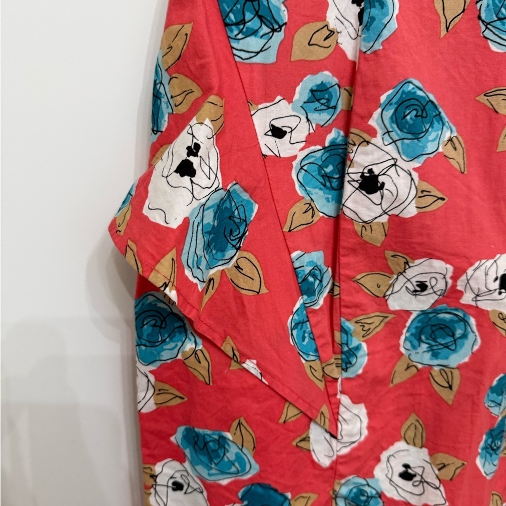 Forever 21 Red Floral Mini Dress - Picture 2 of 6